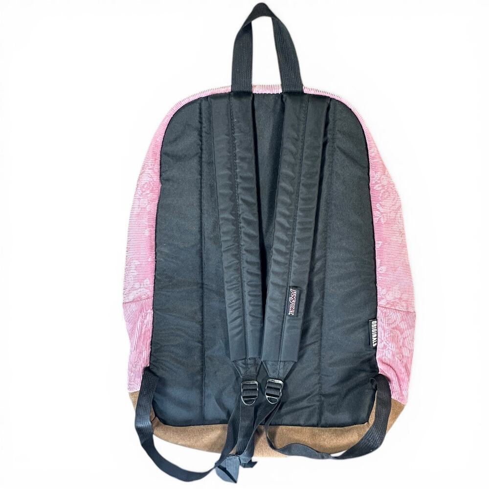 JanSport Right Pack Expressions - Vintage Pink Rose Corduroy JS00TZR60ZR CLEAN - Picture 2 of 11